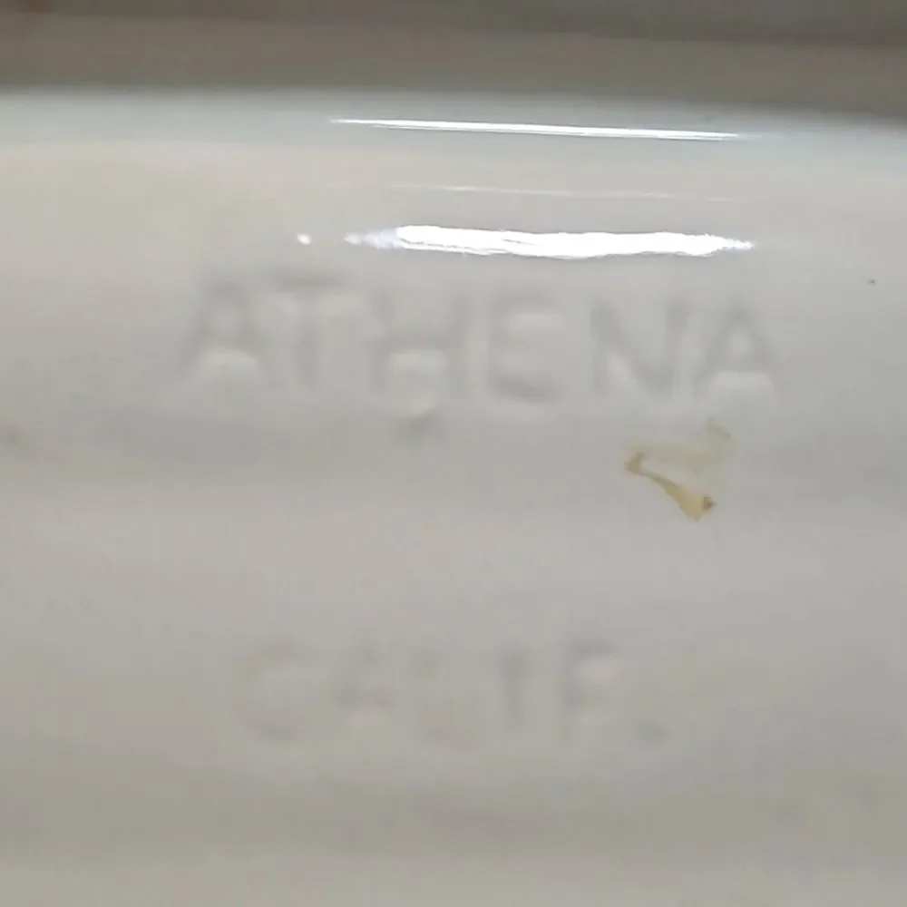 Vintage 80s Farmhouse Shabby 3 Lot Athens USA Soap Bathroom Dish